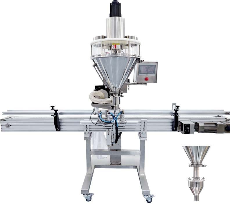 Auger powder filler, 50 g – 1 kg