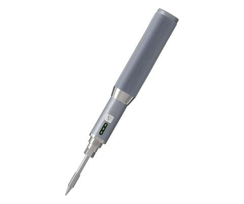 Cordless soldering iron, USB-C rechargeable