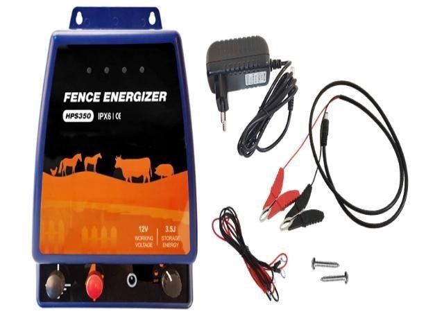 Electric fence energizer, AC/DC, 6 J (60 km)