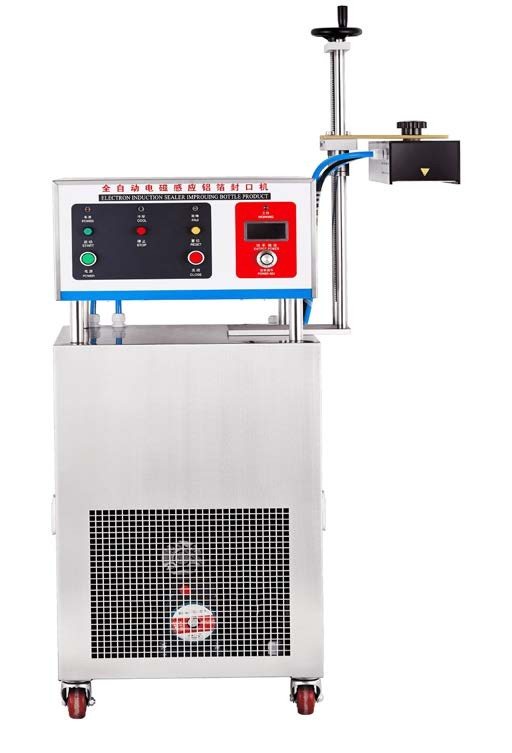 Induction foil sealer for bottles and jars