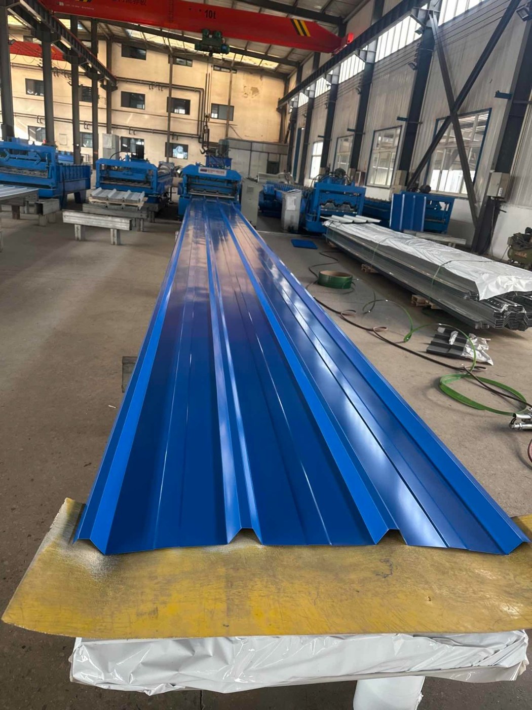 PPGI steel roof & wall sheet (single skin, 0.4 mm)