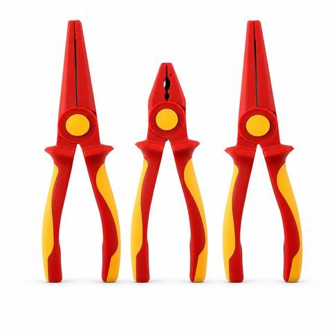 VDE insulated pliers set